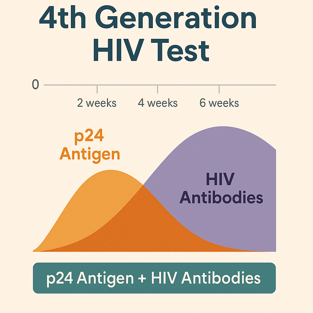 Laboratuvarda HIV 4. nesil kombine test örnek işlemi