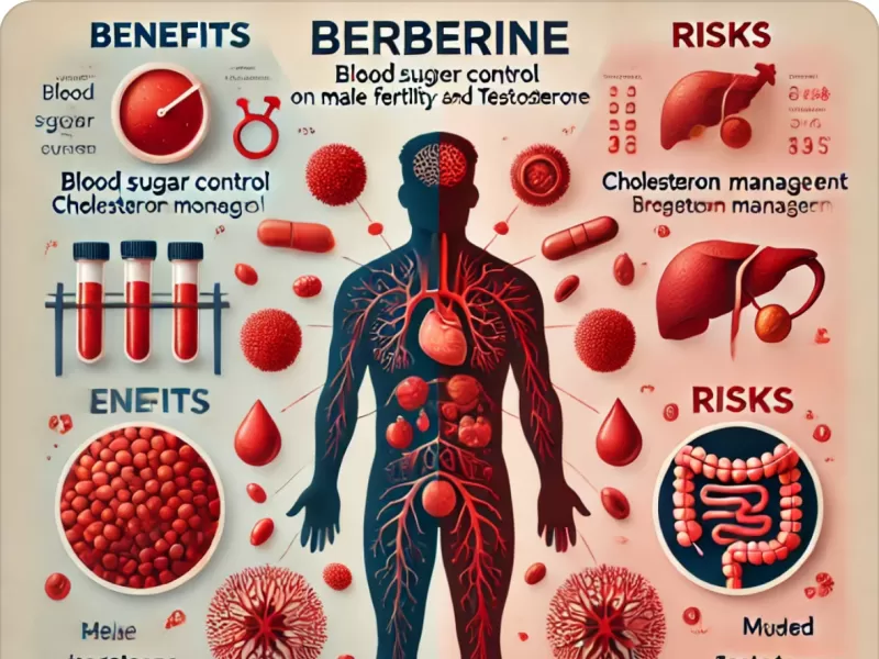 Berberin  Erkek Kısırlığı Testosteron : Faydaları ve Riskleri